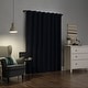 preview thumbnail 18 of 91, Sun Zero Cyrus Thermal Total Blackout Back Tab Curtain Panel, Single Panel