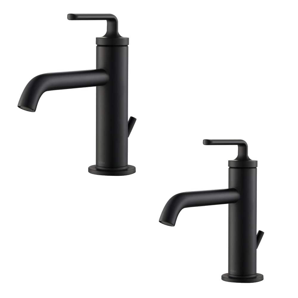 Kraus Pack of (2) Ramus 1.2 GPM Single Hole Bathroom Faucet with