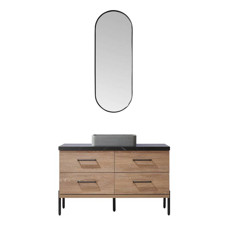 Miseno MV-705148S Trento 48" Free Standing Single Basin Vanity Set