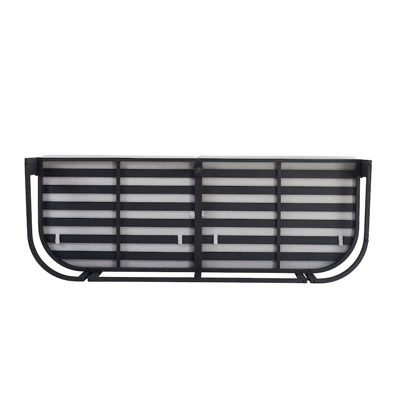 Christopher Knight Home - Elvis Modern Outdoor Aluminum 3 Seater Sofa with Fade-Resistant Cushions