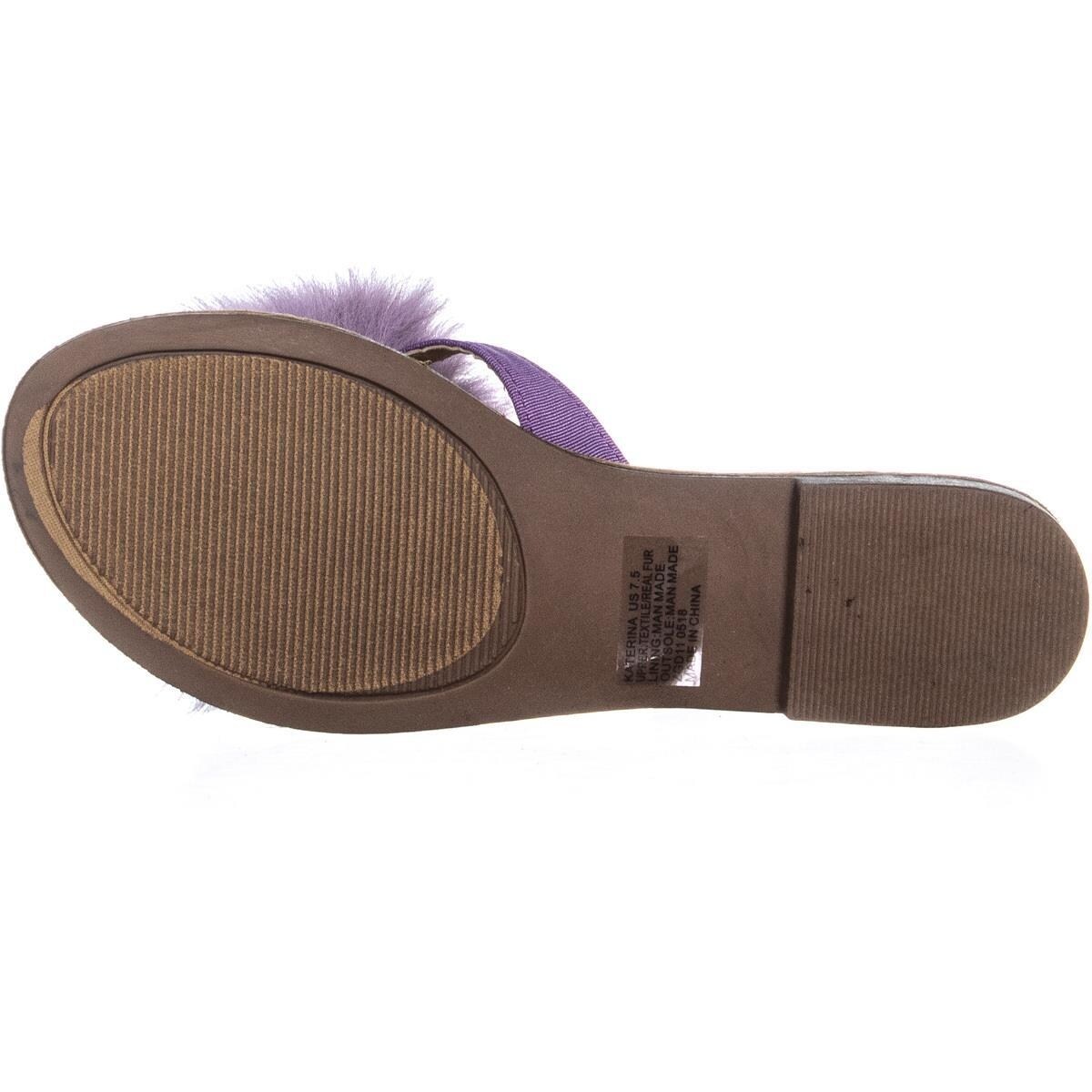 bebe katerina pom pom thong flat sandals