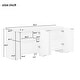 preview thumbnail 3 of 44, Hidden Shoe Cabinet Multi-Function Shoe Cabinet Vintage Shoe Cabinet with Adjustable Shelving and 4 Doors for Living Room