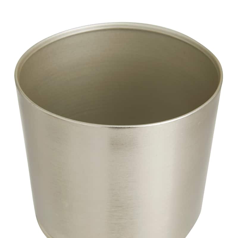 CosmoLiving by Cosmopolitan Metal Modern Planter (Set of 2) - S/2 12", 10"H
