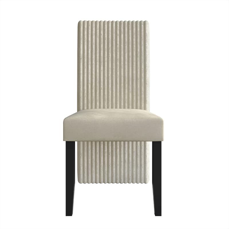 CraftPorch Corduroy Mid-Century Modern 5 Piece Dining Set