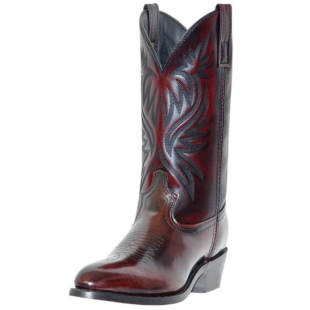 oliver western style square toe work boots