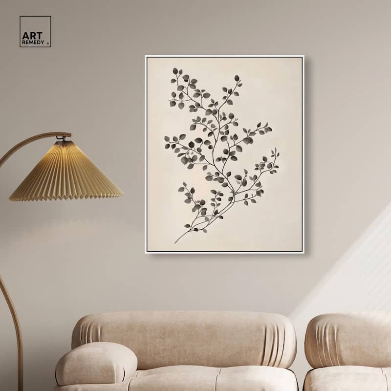 Bilberry Branch II Canvas by Art Remedy