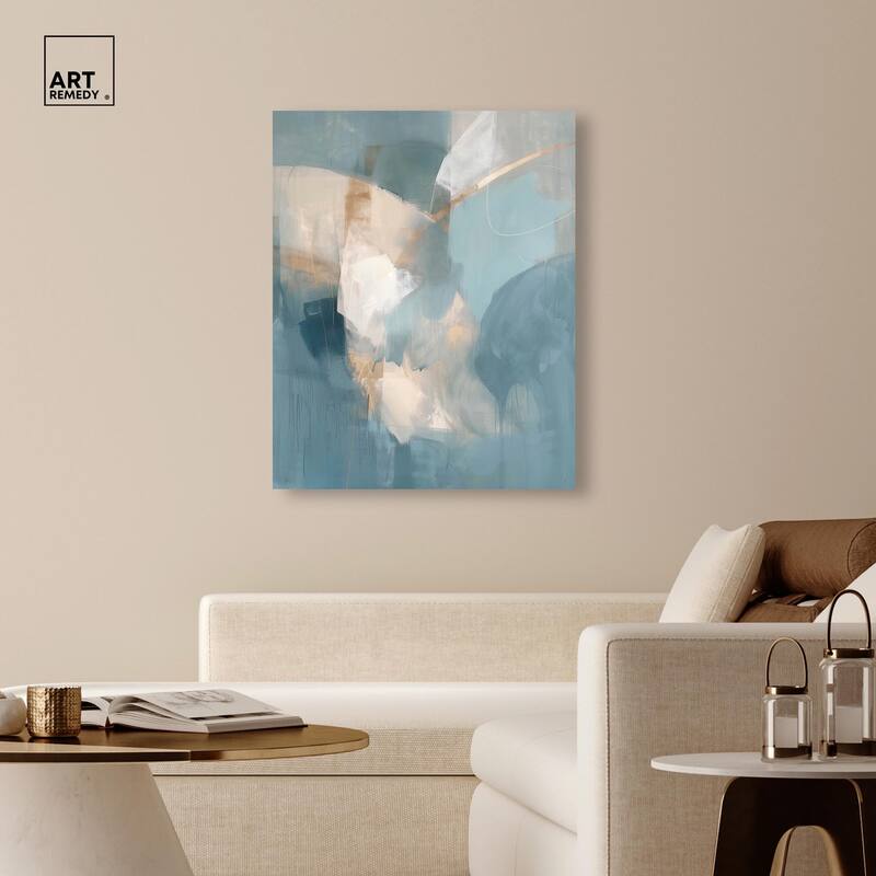 Blue Dreams Canvas by Art Remedy, Gallery Wrapped