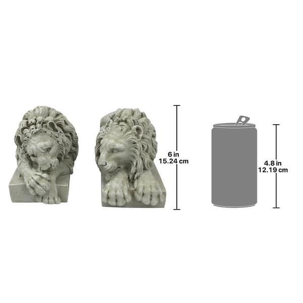 Design Toscano Lions from the Vatican Sculptures