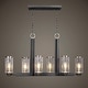 preview thumbnail 8 of 6, Uttermost Jarsdel 6-light Industrial Island Light