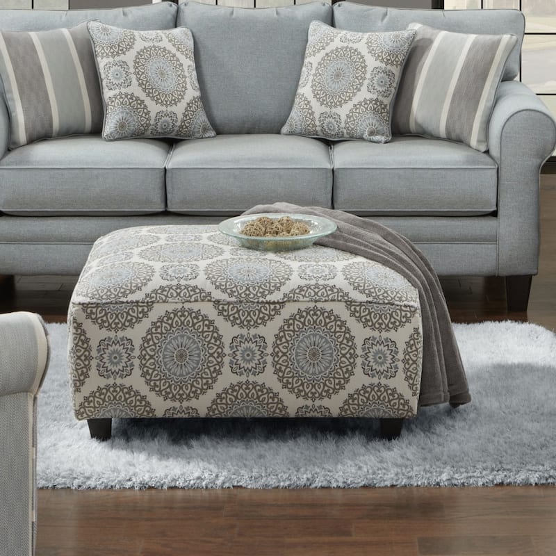 Brianne Twilight Cocktail Ottoman
