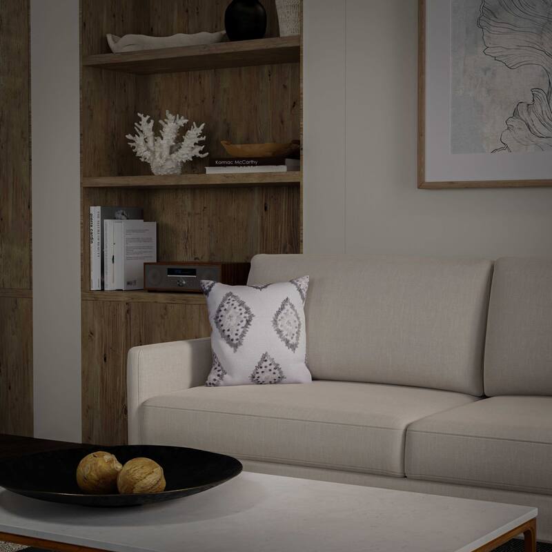 Rizzy Home Modern Medallion Throw Pillow