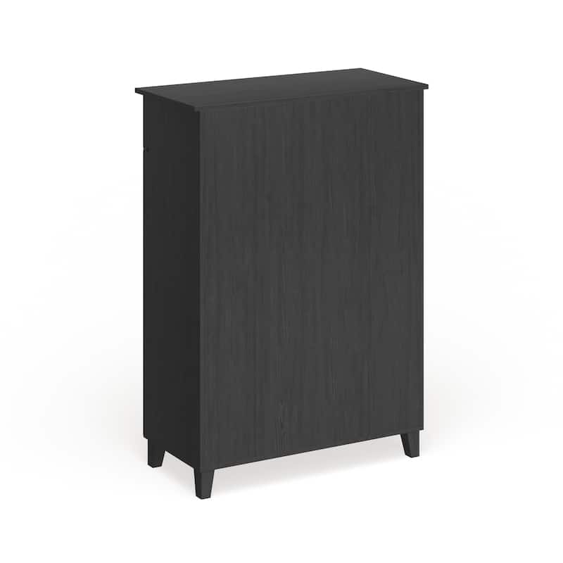 Porch & Den Rocheblave Espresso Wood Tall Multi-use Cabinet