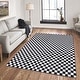preview thumbnail 55 of 173, Gertmenian Crystal Print Soft Flat Pile Polyester Slip Resistant Washable Indoor Printed Area Rug Collection