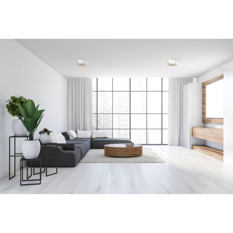 Hinkley Lighting Axis 26" Wide Galerie Semi-Flush Ceiling Fixture with