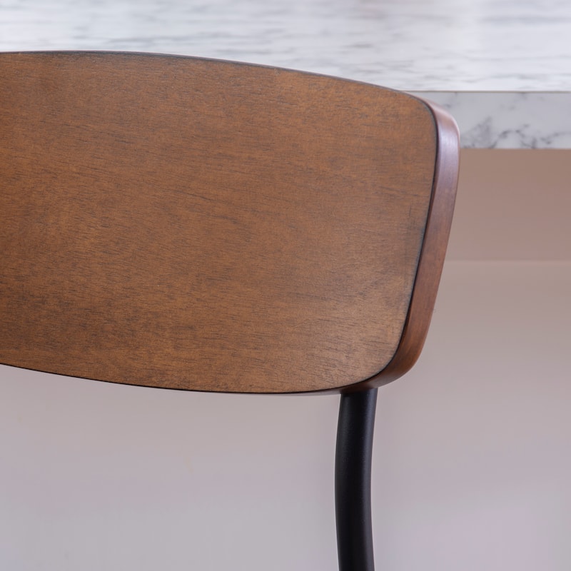 Lowrey Metal Faux Leather 25-Inch Counter Stool