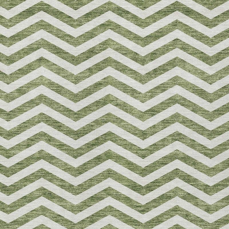 HomeRoots Chevron Transitional Rectangle Outdoor Rug