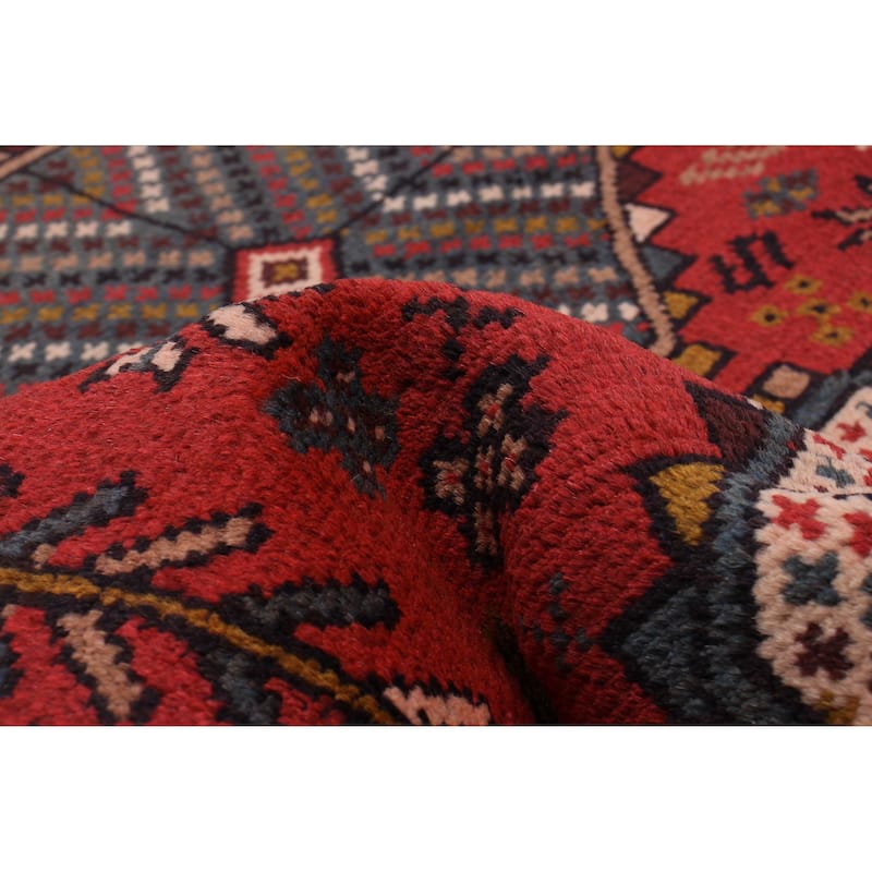 ECARPETGALLERY Hand-knotted Melis Vintage Red Wool Rug - 3'1 x 5'9