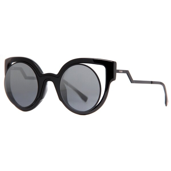 black round cat eye sunglasses