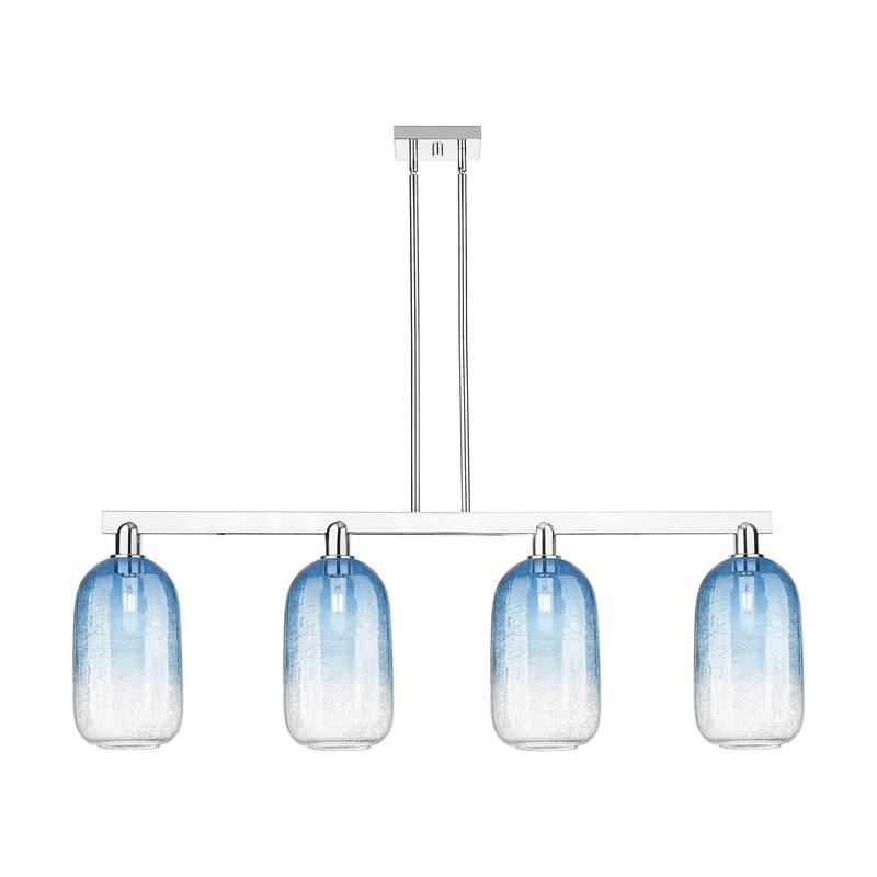 Innovations Lighting Urban Downtown - Brookhaven Cloche - 4 Light 48" Stem Hung Island Light