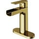 preview thumbnail 51 of 56, VIGO Ileana Single Hole Bathroom Faucet Faucet with Deck Plate - Matte Gold