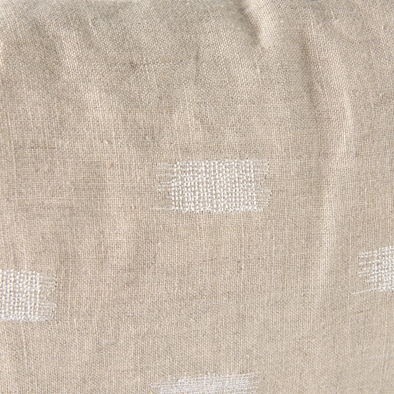 Lacey Beige & White Decorative Pillow Cover