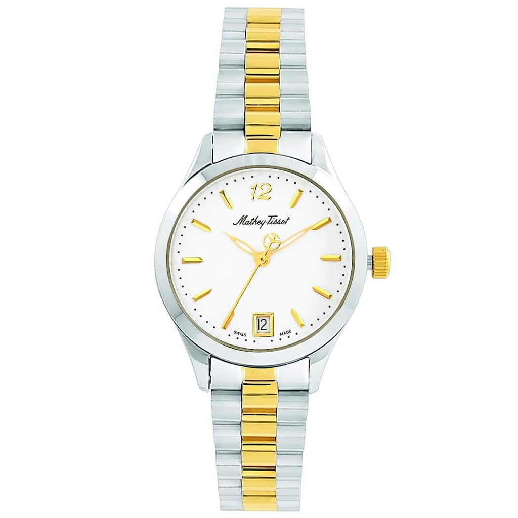Mathey Tissot Women's Urban White Dial Watch - D411MBI - 6 (36)