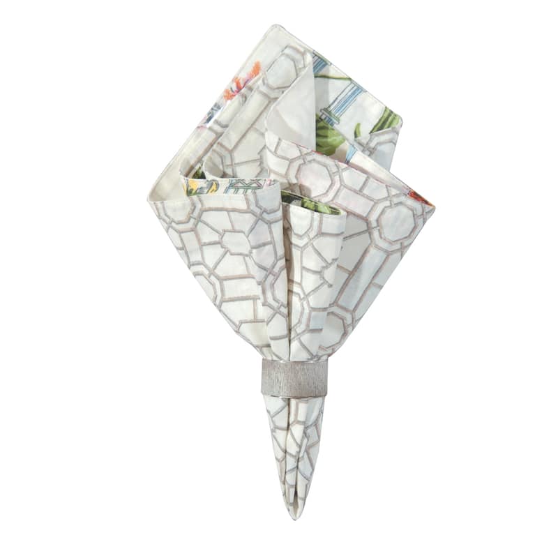Garden Folly Reversible Napkin Set of 4 - Set of 4