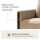 preview thumbnail 10 of 35, HULALA HOME Taresa Modern Barrel-Shaped Rotatable chair