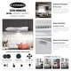 preview thumbnail 3 of 8, Cosmo 30 in. Ducted Under Cabinet Range Hood with 3-Speed Fan, Push Buttons - 30 in.