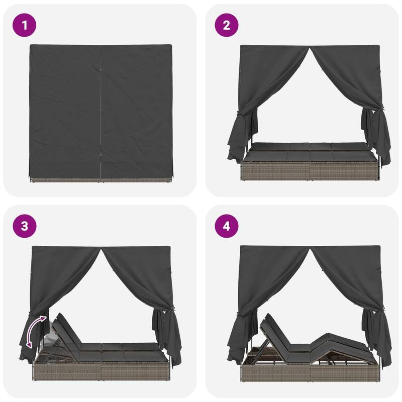Outdoor Bed in Various Colors