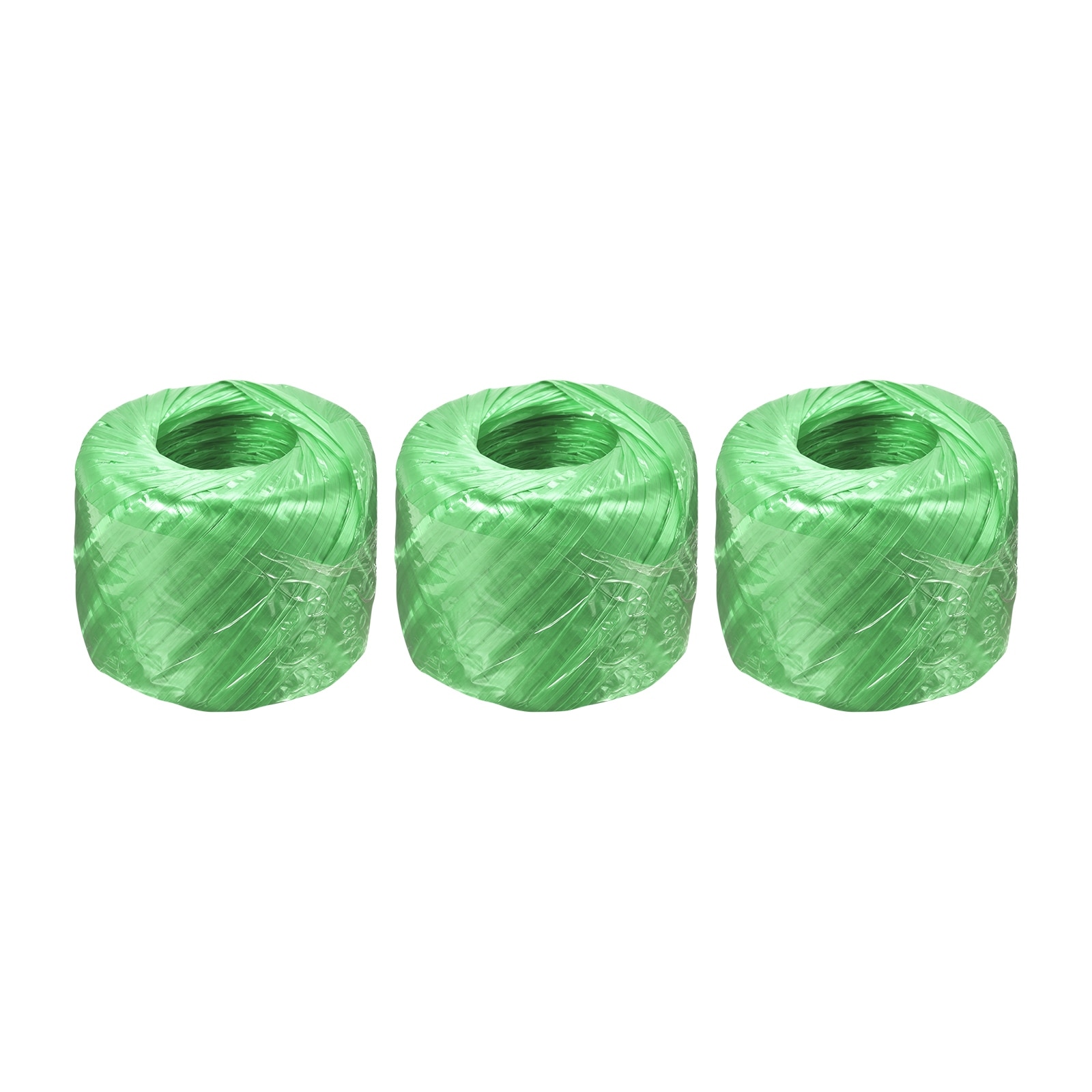 Polyester Nylon Plastic Rope Twine Bundled for Packing ,100m Green
