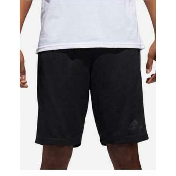 Shop Adidas Mens Shorts Black Size Medium M Two Pocket Active