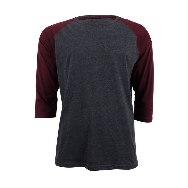 Shop American Rag Men S Everyday Baseball T Shirt Xl Dark Lead