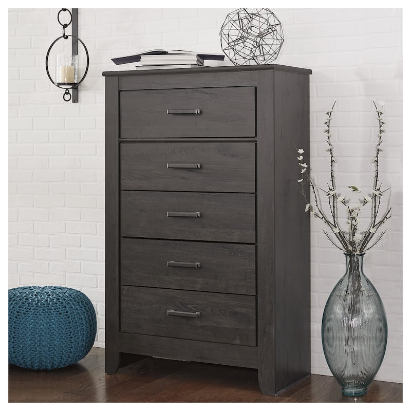 Signature Design by Ashley Brinxton Urban Charcoal Dresser - 5-drawer