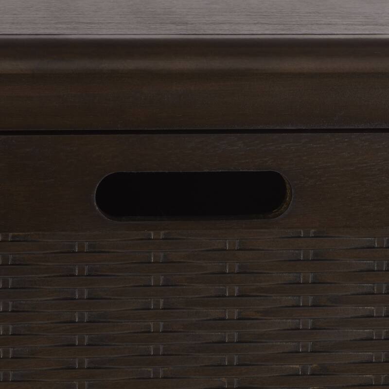 SAFAVIEH Macie 3-Drawer Console Table - 47.3" W x 13" L x 29.5" H - 47.3" W x 13" L x 29.5" H - 47"W x 13"D x 30"H
