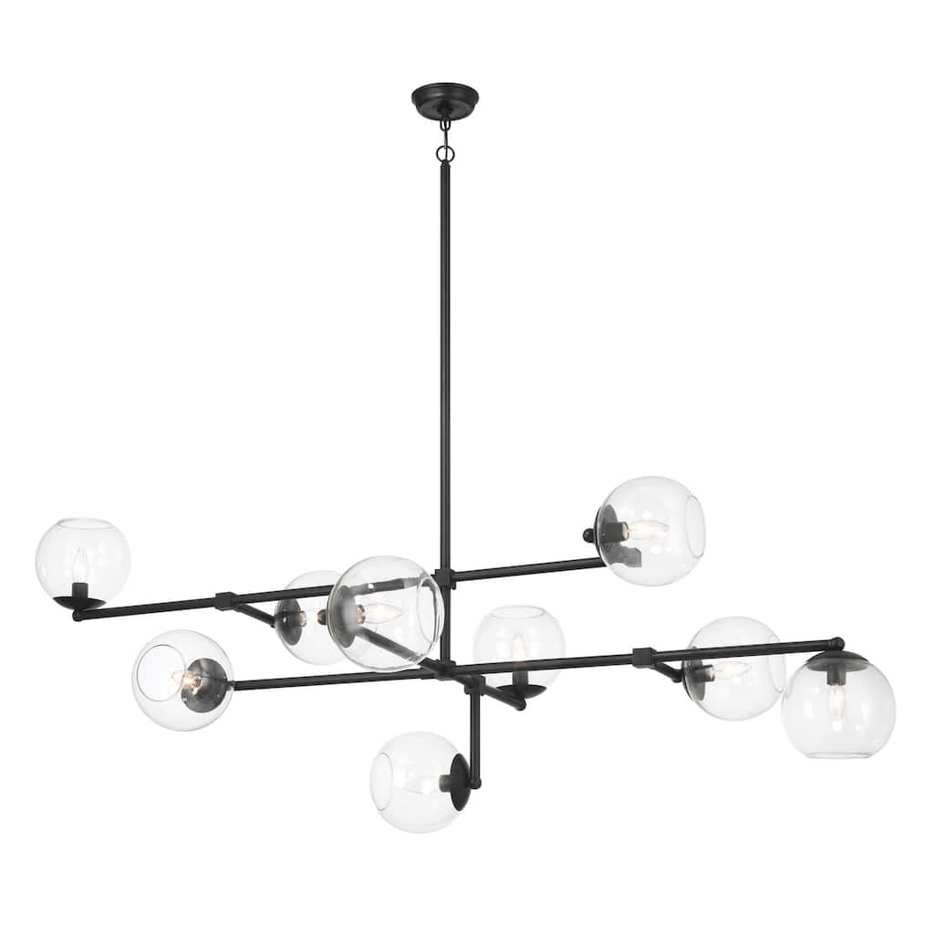 Minka Lavery 1895 Millikan 9 Light 64" Wide Multi Light Pendant