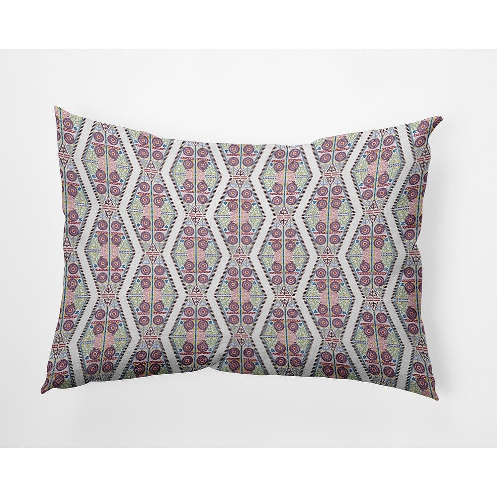 Detailed Geo Decorative Throw Pillow