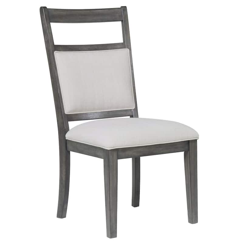 Extendable Dining Set - 8 Person Rectangular Table with 2 Upholstered Chairs