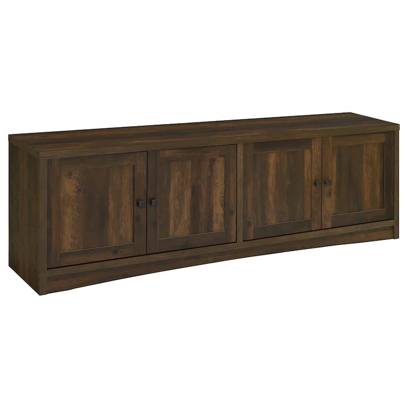 Laughlin 3-Piece Entertainment Center With Gunmetal - Dark Pine
