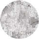 preview thumbnail 45 of 62, SAFAVIEH Century Trix Modern Abstract Rug 6'7" Round - Grey/Ivory - Round