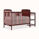 preview thumbnail 2 of 3, Dream On Me Anna 4 in 1 Full Size Crib and Changing Table Combo