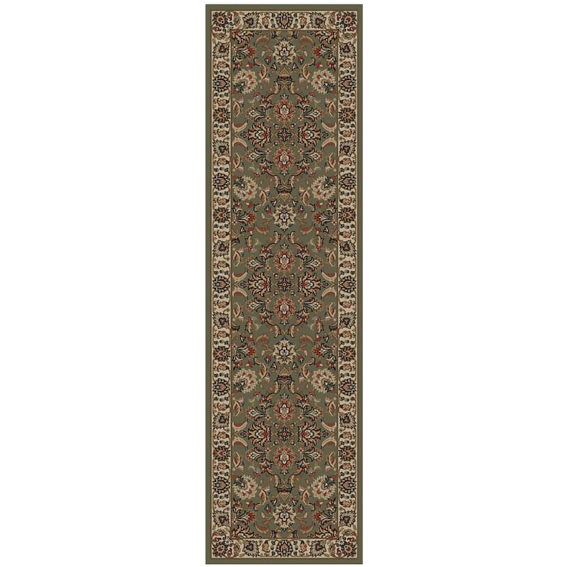 Hometown Ambassador Traditional Area Rug - 2'3"x7'7" - Sage