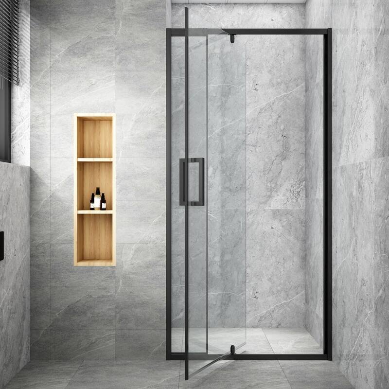 TOOLKISS Semi-frameless Pivot Shower Door
