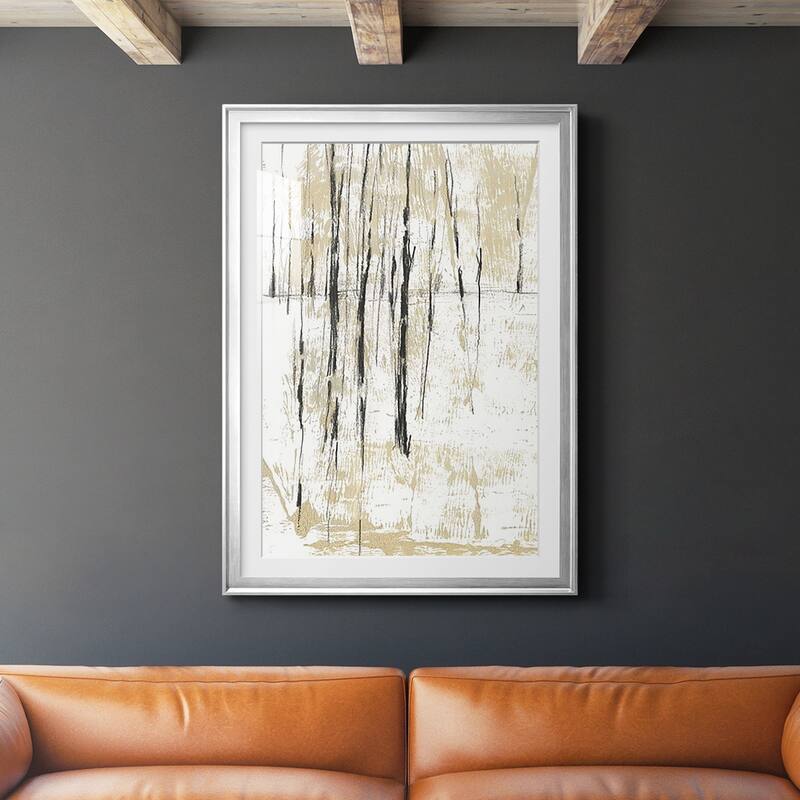 Gilded Forest II Premium Framed Print - Ready to Hang