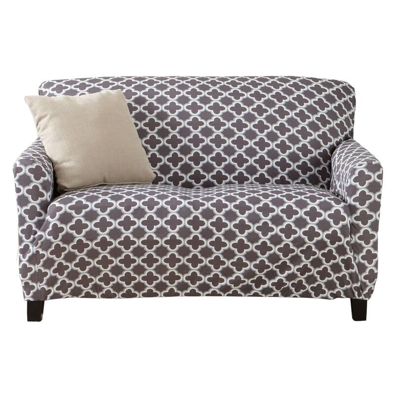 Premium Stretch Printed Loveseat Slipcover - Love Seat