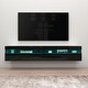 preview thumbnail 1 of 16, Strick & Bolton Mikli Modern Wall-mounted Floating TV Stand
