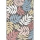 preview thumbnail 2 of 12, Livabliss Lakeside Coastal Floral Outdoor Area Rug