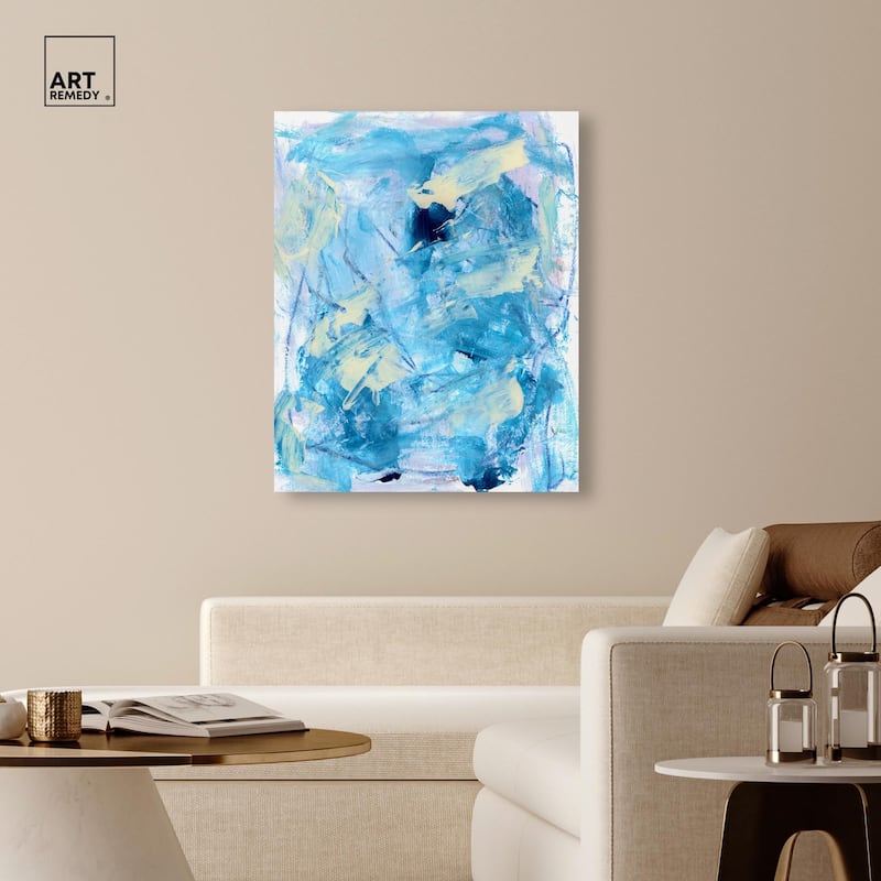 Frozen Symphony II Canvas by Art Remedy, Gallery Wrapped