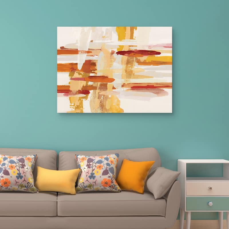 Clay Stacks by Randy Hibberd Canvas Art Print