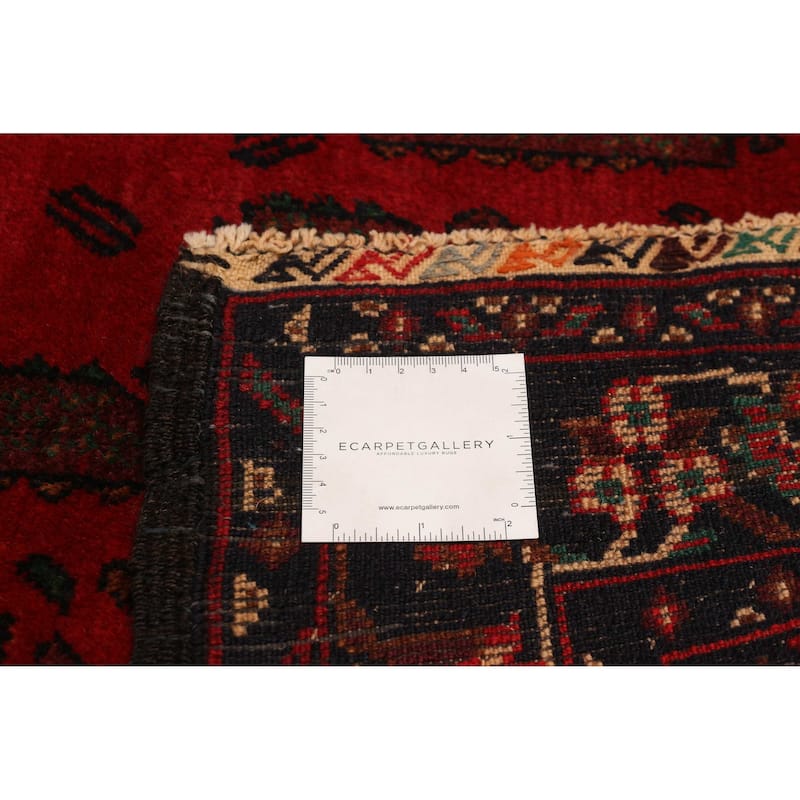 Teimani Red Rug 4'0" x 7'3" - 4'0 x 7'3